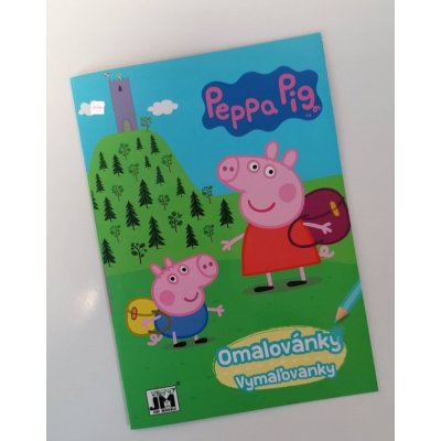 Omalovánky A5+ prasátko Peppa – Zboží Mobilmania