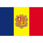 Státní vlajka Andorra tištěná venkovní Alerion – Hledejceny.cz