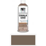 Pintyplus Chalk křídová barva ve spreji na různé povrchy 400 ml oříškově hnědá CK790 – Sleviste.cz