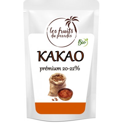 Les fruits du paradis Kakaový prášek 20-22 % BIO, 1 kg – Hledejceny.cz