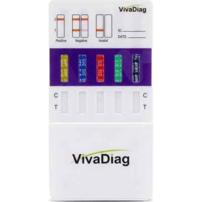 VivaDiag Multidrogový test na 8 drog z moči – Hledejceny.cz