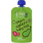 Ella's Kitchen BIO Dětská rýže hruška a jablko 120 g – Zboží Mobilmania