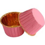 Cakesicq Košíčky na muffiny růžové s pevným okrajem 50x40mm 100ks – Zboží Dáma