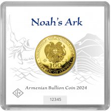 Leipziger Edelmetallverarbeitung Zlatá mince Archa Noemova 2024 1 g