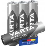 Varta Ultra Lithium 4ks AAA 6103301404 – Zboží Mobilmania