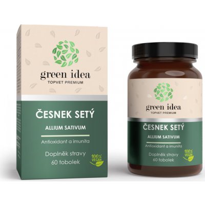 Green idea Bylinný extrakt Česnek setý 60 ks – Hledejceny.cz