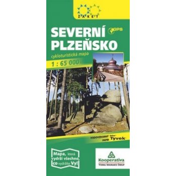 Severní Plzeňsko mapa 1:65 000