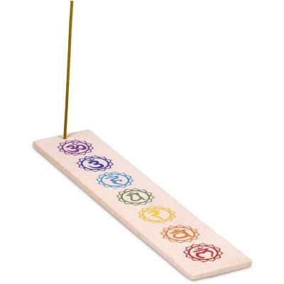 Yogi & Yogini Naturals Pískovcová podložka na vonné tyčinky 7 čaker – Hledejceny.cz