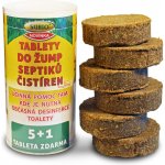 Tablety do žump a septiků 5+1 ZDARMA – Zboží Dáma