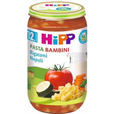 HiPP BIO PASTA BAMBINI Rigatoni Neapol 250 g – Zboží Mobilmania