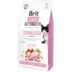 Brit care cat sterilized sensitiv grain free 0,4 kg – Zboží Mobilmania