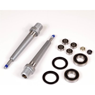 e*thirteen | Plus Flat Pedal Axle Rebuild Kit | For Both Pedals | Incl. Axles, Brgs, Seals, Nuts, and Dust Covers – Zbozi.Blesk.cz