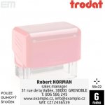 Trodat 3913 - pouze gumový štoček – Zboží Živě