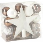 Atmosphera Sada vánočních ozdob o různé barvě 44 prvky barva vícebarevná – Zboží Mobilmania