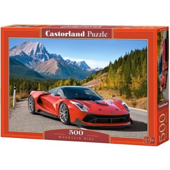 Castorland auto v horách 52967 500 dílků