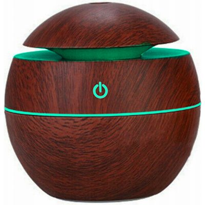 Retoo Ultrazvukový zvlhčovač vzduchu E135 30 m³/h 3 W 130 ml hnědý – Zboží Dáma