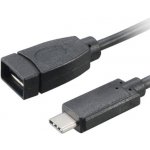 Akasa AK-CBUB30-15BK USB 3.1 C M - A F, 15cm – Zbozi.Blesk.cz