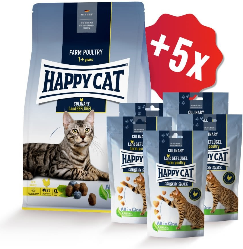 Happy Cat Culinary Land Geflügel Drůbež 10 kg