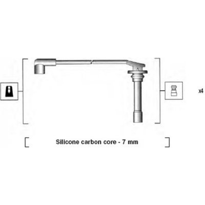 941255070817 MAGNETI MARELLI Sada kabelů pro zapalování – Zboží Mobilmania