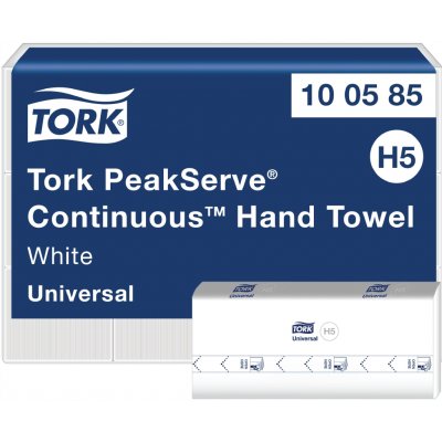 Tork 100585 skládané papírové ručníky 1 vrstva bílé 4920 útržků – Sleviste.cz