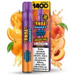 Kurwa Rocket Orange Peach Ice Cream 20 mg 1 200 potahů – Zboží Dáma