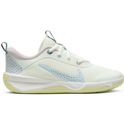 Nike Omni Multi-Court (GS) DM9027 101 Summit White/Cobalt Bliss – Zboží Dáma