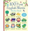 Kniha 100 First English Words Sticker Book