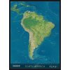Nástěnné mapy Columbus Jižní Amerika - nástěnná mapa zeměpisná / politická 115 x 85 cm Varianta: bez rámu v tubusu, Provedení: laminovaná mapa v lištách