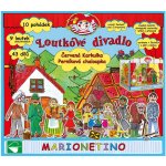 MARIONETINO Loutkové divadlo Červená Karkulka a Perníková chaloupka s více než 10 pohádkami – Zboží Dáma
