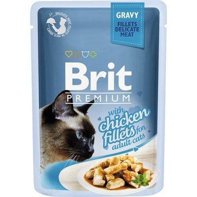 Brit Premium chicken filets in gravy for Kitten 85 g – Zboží Mobilmania