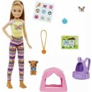 Barbie DreamHouse Adventure kempující sestra se zvířátkem Stacie™