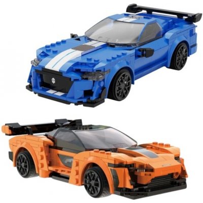 Výhodný set 2x RC stavebnice sportovních aut -620 dílků IQ models - RC_322936 – Hledejceny.cz