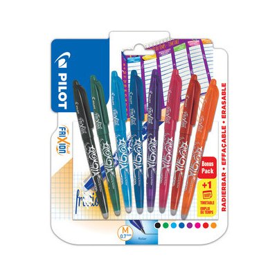 Sada Set2Go 8 ks Roller FriXion Ball, 0.7, (M) stredné - PILOT – Sleviste.cz