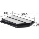 Vzduchový filtr VALEO 585446 – Hledejceny.cz
