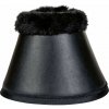 Chránič, bandáž a zvon pro koně HKM Zvony Comfort Premium Fur Černá
