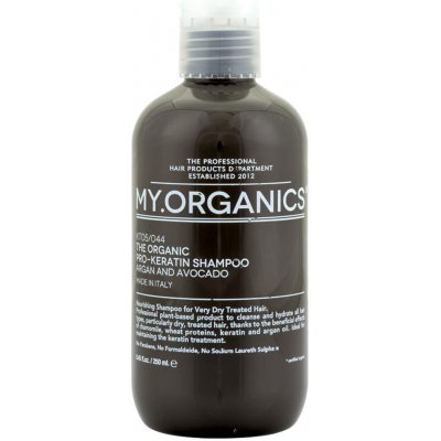 The Organic Pro-Keratin Shampoo Argan And Avocado 250 ml – Zboží Mobilmania