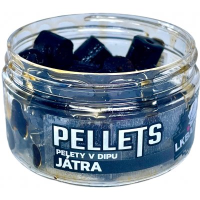 LK Baits Pelety V Dipu 60g 17mm Játra – Hledejceny.cz