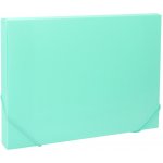 LUMA Desky na spisy s gumou, box A4 pastel, zelený – Zboží Živě