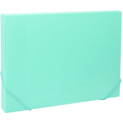 LUMA Desky na spisy s gumou, box A4 pastel, zelený – Zboží Živě