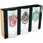 CurePink Sklenice Harry Potter: Set 3 kusů 290 ml – Sleviste.cz