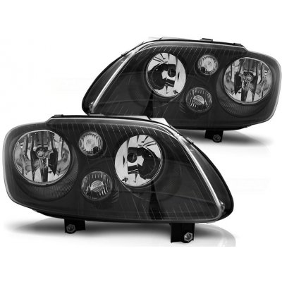 Přední světlomety, světla, lampy VW Volkswagen Touran, Caddy, 2003-2006, černé black | Zboží Auto