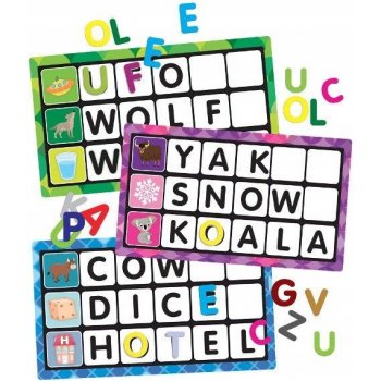 Montessori Bingo Písmena a slova