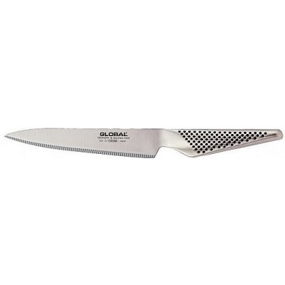 Global Kuchyňský nůž zoubkovaný GS 13 13 cm