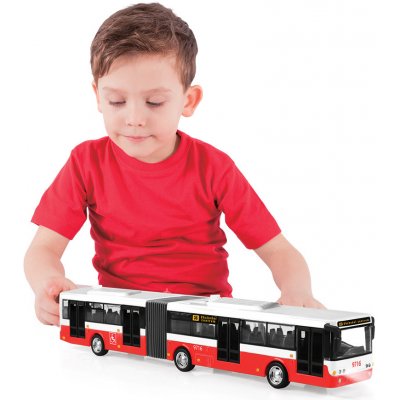 Rappa Autobus který hlásí zastávky česky kloubový 36 cm – Zboží Mobilmania