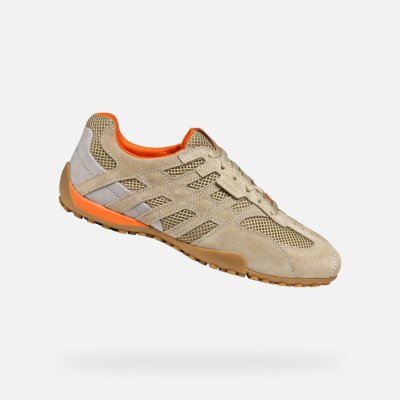 Geox béžové pánské tenisky Snake Original – Hledejceny.cz