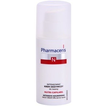 Pharmaceris N-Neocapillaries Nutri-Capilaril výživný zklidňující krém pro citlivou pleť se sklonem ke zčervenání s bambuckým máslem (Strenghtening Skin Protective Barrier) 50 ml