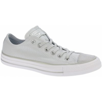 Converse Chuck Taylor All Star Tipped Metallic OX 559888 pure platinum/silver/white – Zboží Mobilmania