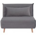 Sig rozkládací Spike velvet šedé – Hledejceny.cz