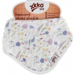 Kikko Bambusový slintáček XKKO BMB Digi Blue Wildflowers – Zboží Mobilmania