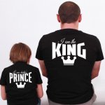 Dětské tričko I am Daddy's Prince Bílé Body Dětské – Zboží Mobilmania